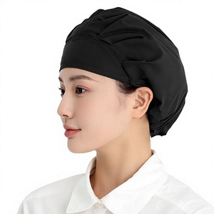 Nouveau chapeau de <span class=keywords><strong>chef</strong></span> Xuanzhis en tissu tissé, unisexe, respirant, anti-poussière et anti-graisse pour la restauration et l'industrie alimentaire - Product Image 1