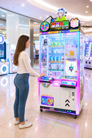 Nouvelle machine de jeu à monnayeur avec barre poussoir pour boîtes mystères et distributeur de cadeaux pour centre d'amusement