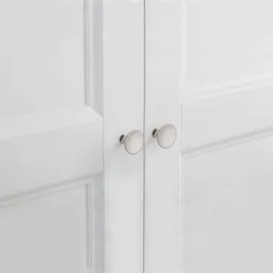 מפעל סיני עגול שטוח מגירת ידיות שחור ריהוט חומרה למשוך ידית פטריות צורת מטבח ארון ידיות 1473 - Product Image 6