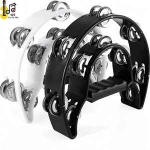 Diseño privado Precio más bajo con alta calidad 40 Pandereta Jingles Tambor de mano Pandereta educativa para niños para jardín de infantes - Product Image 5