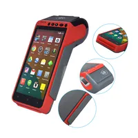 Écran tactile capacitif Portable Android Terminal biométrique POS avec lecteur d'empreintes digitales Z100