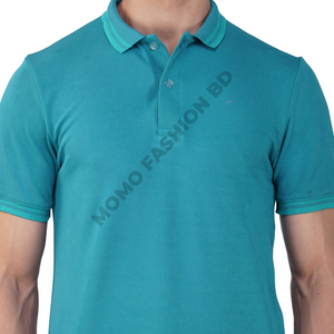 Vêtements de sport décontractés pour hommes avec logo personnalisé, coton de haute qualité, plusieurs couleurs, motif uni, tissu tricoté, manches courtes - Product Image 6