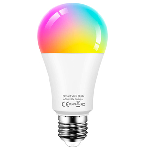 Bombilla inteligente Gen 2 de 9W, RGB, Compatible con <span class=keywords><strong>Alexa</strong></span>, Tuya, asistente de Google, disponible, Multicolor, wifi - Product Image 4