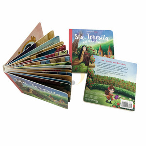 Barato personalizado de alta calidad chico bebé historia tarjeta a todo color inglés Tapa dura niño cartón - Product Image 6