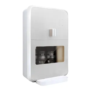 Wall Mounted dispenser RO Water Purifier 5 Stages Filtration System With 75 Gallons RO membrane heating and cooling machine