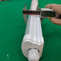 Lumière d'urgence étanche led ip65, tube linéaire avec fil, 120cm, moins cher, éclairage étanche, pour atelier, nouveau