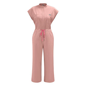 Novedad 2026: Conjunto de uniforme médico rosa intenso más vendido para enfermeras, ropa de trabajo y monos para mujer. - Product Image 2