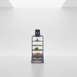 <span class=keywords><strong>Robot</strong></span> <span class=keywords><strong>de</strong></span> livraison <span class=keywords><strong>de</strong></span> nourriture pour cafés et boulangeries, adapté à la livraison <span class=keywords><strong>de</strong></span> pâtisseries et <span class=keywords><strong>de</strong></span> café - Product Image 6