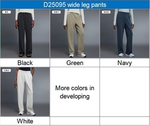 Pantalon de survêtement CNSHELL à taille basse pliable avec cordon de serrage, jambes larges, en modal, pieds ouverts, <span class=keywords><strong>jogger</strong></span> - Product Image 5