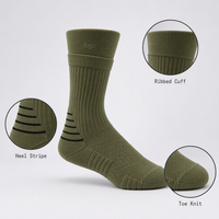 Chaussettes d'aventure en plein air avec logo personnalisé, chaussettes de randonnée pour le trekking, le camping et la randonnée à sac à dos