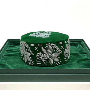 Gorro Tradicional Africano Fila Gobi, Tocado Real para Novios y Jefes - Product Image 1