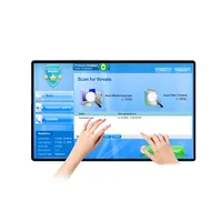 شاشة تلفاز ذكية ذات لوحة بيضاء مقاس 86 بوصة 4K, شاشة تفاعلية تعمل باللمس لطلاب المدارس الثانوية وشاشة عرض LCD من LG