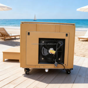 Luxe Koude Dompelbak 1hp Chiller Houten Roestvrijstalen Voering Buiten Draagbare Houten Vat Ijsbad Herstel Pod Chiller - Product Image 3