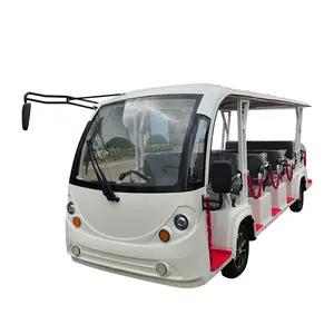 Best price mini bus electric car vehicle Sightseeing car sightseeing bus can accommodate 14 people city sightseeing bus for sale