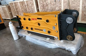 Martillo hidráulico de servicio pesado SB70 para minería de construcción tipo superior con nuevos componentes de núcleo Martillo de motor Martillo Cincel de motor - Product Image 4