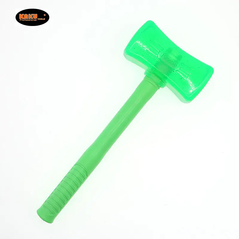 KAKU 2023 Professional Grade Green Griff Gummi hammer 450g Rundkopf Gummi hammer für zu Hause