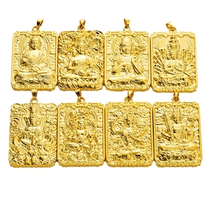 <span class=keywords><strong>Collana</strong></span> con Pendente Buddha Vintage Placcato in <span class=keywords><strong>Oro</strong></span> Giallo 24k per <span class=keywords><strong>Uomo</strong></span>, con <span class=keywords><strong>Catena</strong></span> Classica alla Moda, Regalo Perfetto per Uomini e Donne - Product Image 3