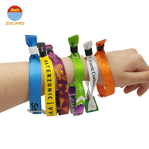 RFID <span class=keywords><strong>NFC</strong></span> MIFARE Cổ Điển 1K/4K Và NTAG 213/NTAG 215/NTAG 216 Chip Dây Đeo Cổ Tay Vải Cho Người Lớn Trẻ Em - Product Image 2