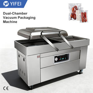 DZ500 غرفة الغذاء ماكينة سد الفراغات اللحوم فراغ آلة تغليف محكم مسحوق باكر - Product Image 1