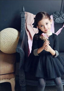 Ropa Infantil al por Mayor, Vestido de Fiesta de Manga Larga para Niñas, de un Proveedor Chino - Product Image 5