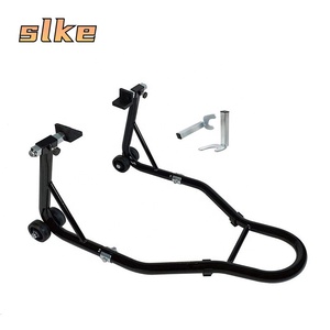 SLKE Outil de réparation Support de cale réglable Support de <span class=keywords><strong>roue</strong></span> Support de paddock de moto U + L Bras oscillant Fourche Moteur Support arrière Ascenseur - Product Image 1