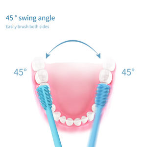 2024 nouveauté bébé <span class=keywords><strong>brosse</strong></span> à dents Silicone <span class=keywords><strong>double</strong></span> têtes de <span class=keywords><strong>brosse</strong></span> enfants <span class=keywords><strong>brosse</strong></span> à dents électrique pour les enfants - Product Image 3