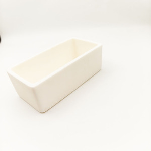 Crisol Cuadrado de Corindón de Alúmina de Alta Pureza 99% para Análisis Térmico 120 x 60 x 40 mm - Product Image 2