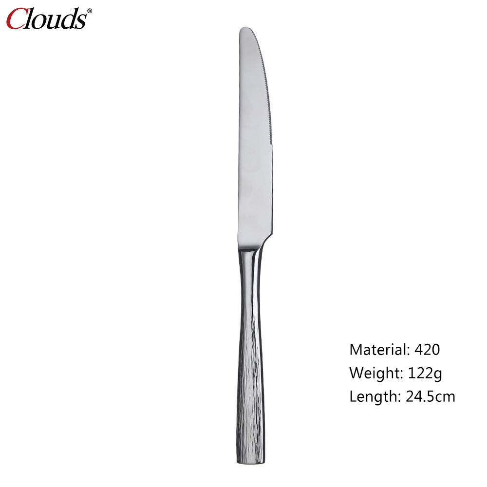 Silvery-Table Knife