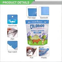 Nouvelle conception CM – Sachet souple thermoscellable en MOPP/PET/PE de qualité alimentaire, imprimé, pour l'emballage de mini-épices, herbes et assaisonnements
