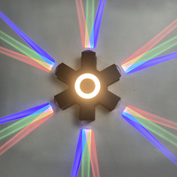 Nouvelle conception de lampe murale étanche IP65, éclairage haut et bas, 8W 11W 15W 22W, pour extérieur, jardin, bar, hôtel, lampe murale LED