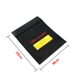 Borsa di Sicurezza per Batterie 18x23cm Ignifuga Impermeabile Antiesplosione Protezione per Batterie Lipo Accessori per Barche <span class=keywords><strong>RC</strong></span> Sacchetto di Protezione per Ricarica - Product Image 4