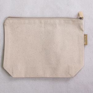 Wholesale Fashion Cosmetic <b>Shopping</b> <b>Bags</b> Custom Logo Printing Plain Blank Canvas Metal <b>Zipper</b> Cotton Handle Featuring Screen/Dot - Product Image 4
