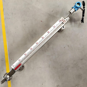 Sensor de electrodo magnético de plástico IP65 para medidor de nivel de amoníaco de Shenzhen, precisión de 0.5FS, medidores de nivel de fluido externos tipo bypass - Product Image 1