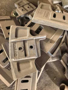 Lame de grattoir pour bétonnière – Centrale/gauche/droite/laterale – Résistante à l'usure du bas – Empêche l'accumulation de matériaux – Anti-adhérente - Product Image 5