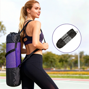 Bolsa <span class=keywords><strong>para</strong></span> Esterilla de Yoga, <span class=keywords><strong>para</strong></span> Estirar los Músculos Abdominales, Transpirable, de Malla, Organizador de Bolsas Deportivas de Yoga, Correa Ajustable, Bolsa <span class=keywords><strong>para</strong></span> Esterilla de Yoga <span class=keywords><strong>para</strong></span> Hombre y Mujer - Product Image 6