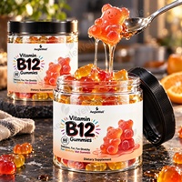 Complément Alimentaire OEM AegleWell Vitamine B12 en Gummies – Soutient la Production d'Énergie et la Santé du Système Nerveux – Gommes à Mâcher en Forme d'Ours