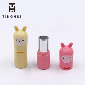 Vente en gros d'emballages de rouge à lèvres vides mignons - Tubes de baume à lèvres en forme d'animal de 3,5 g avec boîtes colorées - Product Image 3