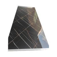 Revêtement mural extérieur en plastique PVC WPC noir auto-adhésif, design 3D épais, résistant aux UV, imperméable, écologique, ignifuge B1