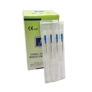 Shenlong Acupuncture Single Use Metal Wire Handle Acupuncture Needles Disposable Sterile Painless Dry Needle Acupuncture Needle