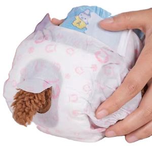Pañales Absorbentes para Perros S M L XL, Protección Contra Fugas para Perros Machos y Hembras, Pañales Desechables para Perros - Product Image 1