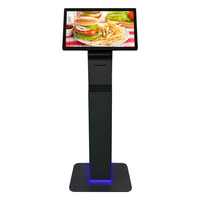 Kiosco de Pago Autoservicio Independiente para Supermercado con Sistema Android, Pantalla de 21.5 Pulgadas, Lector de Códigos QR e Impresora