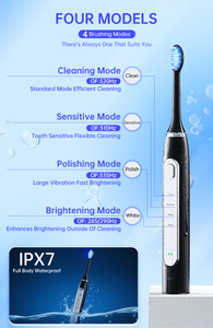 Nettoyage puissant électrique <span class=keywords><strong>Vibro</strong></span> brosse à <span class=keywords><strong>dents</strong></span> blanchiment des <span class=keywords><strong>dents</strong></span> brosse à <span class=keywords><strong>dents</strong></span> sonique brosse à <span class=keywords><strong>dents</strong></span> à Vibration rapide - Product Image 2