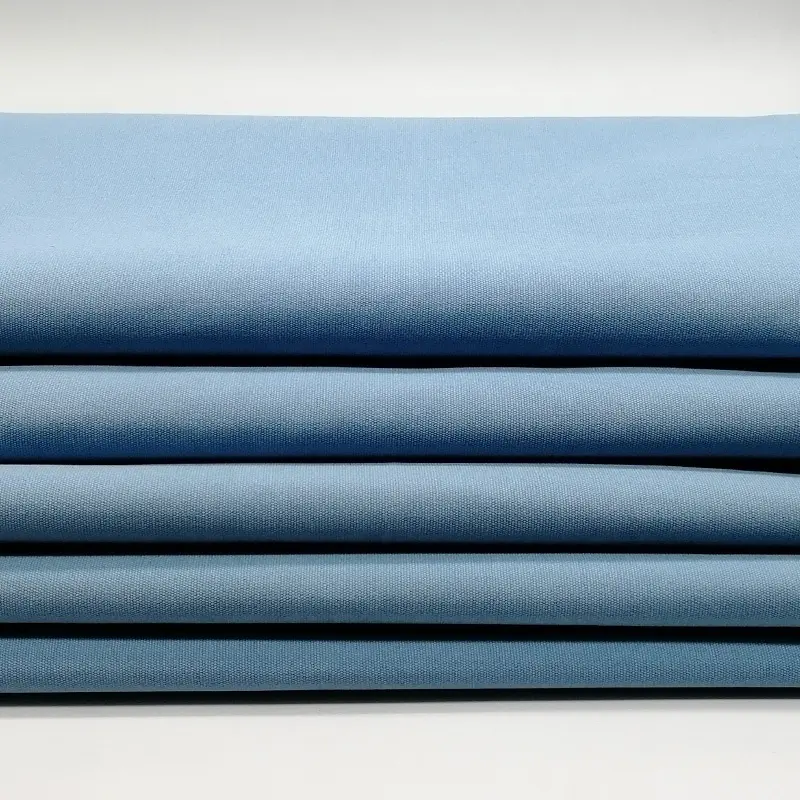 Polyester/Baumwolle TC einfarbiger Stoff für Arbeits kleidung 65/35 Stoff für Uniformen
