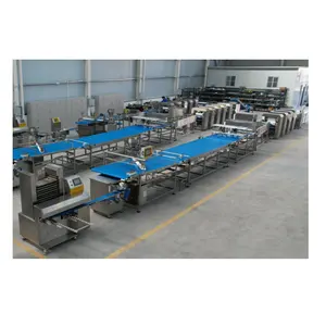 Hot sales Pie production line automatic stuffed cake making machine