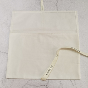 Flap <b>Envelope</b> Dust Bag for Underwear or Handbag Muslin <b>Envelope</b> <b>Gift</b> Packing Bag Eco Friendly Cotton Cotton Ribbon Drawstring CH - Product Image 6