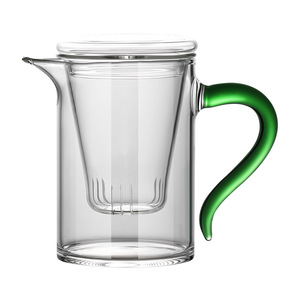 Juego <span class=keywords><strong>de</strong></span> tetera <span class=keywords><strong>de</strong></span> vidrio resistente al calor chino <span class=keywords><strong>de</strong></span> borosilicato pequeño disponible <span class=keywords><strong>con</strong></span> <span class=keywords><strong>filtro</strong></span> <span class=keywords><strong>de</strong></span> mango - Product Image 6