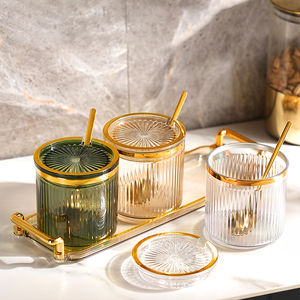 Juego de Recipientes Herméticos para Alimentos, Recipiente Grande para Azúcar, Recipiente de Almacenamiento de Acrílico para el Hogar, Recipiente para Sal, Especias y Condimentos - Product Image 6