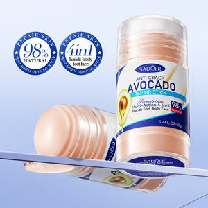 Crème Hydratante et Exfoliante SADOER Pieds à l'Avocat et <span class=keywords><strong>Vaseline</strong></span>, Stick de Soin OEM pour Talons Fissurés - Product Image 5