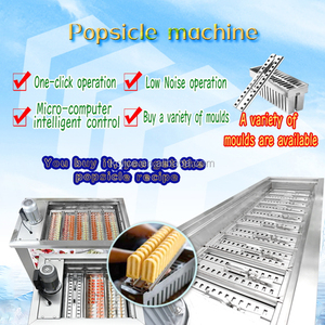 Kolice Free Ocean Shipping 8 <b>Molds</b> Brazil Style Ataforma Quicky Freezing <b>Ice</b> Lollipop Popsicle Machine - Product Image 6