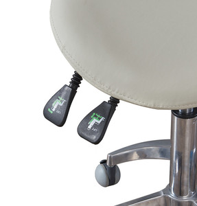 Chaise de selle réglable de dossier de taille de tabouret de tatouage de barbier pour le spa de salon de beauté - Product Image 4